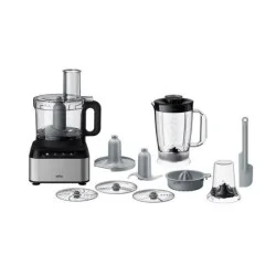Braun Food Processor 800 Watts 2.1 Bowl - Black